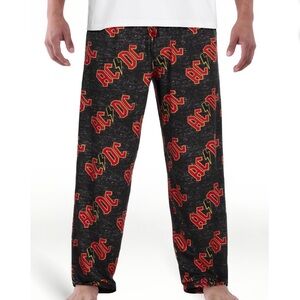 AC/DC Men’s Graphic Sleep Pants. Sizes Available : S / M / L / 2XL  (One Pack)